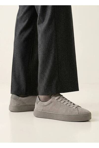 Vogel Nino Premium Süet Deri Sneaker - Gri