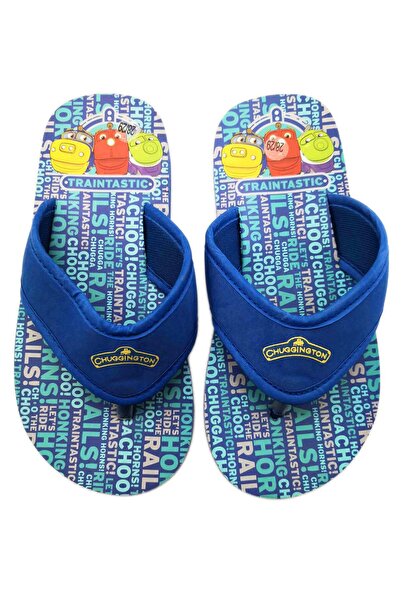 CHUGGINGTON Super-light blue flip-flops made of EVA foam and PVC