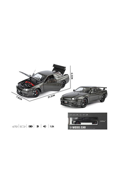 naniland.ro Metal Die-Cast GT Car LED Lights Sounds Doors Mobile Collection -...