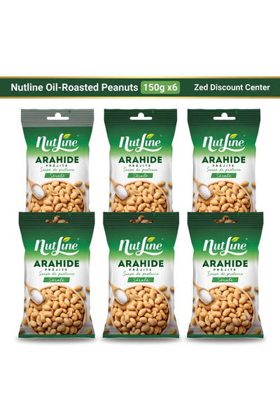 Nutline Arahide prăjite în ulei 150g x6