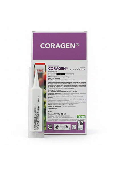 FMC Insecticid Coragen 20 SC – Viermele Merelor, Gândacul Colorado – 1.5ML