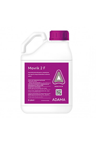Adama Insecticid Mavrik 2F – Capsuni, Cartof, Floarea-Soarelui, Grau, Mar, Pi...