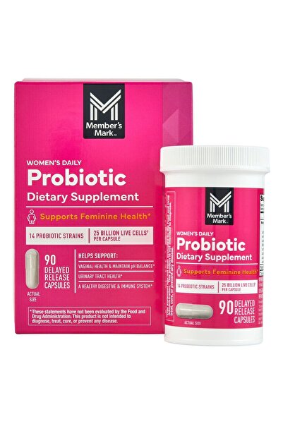 Members Mark Supliment alimentar, Member's Mark, Probiotic, Zilnic pentru fem...