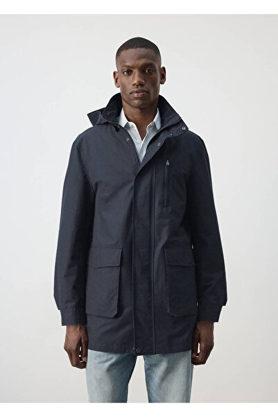 MANGO Man Su geçirmez kapüşonlu parka