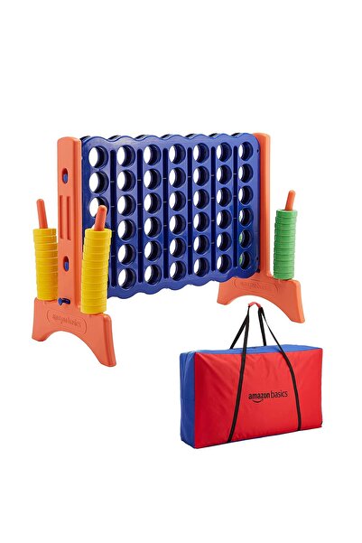 Generic Basics Junior BPA-free 4-to-Score Giant Game Set with Carry Bag