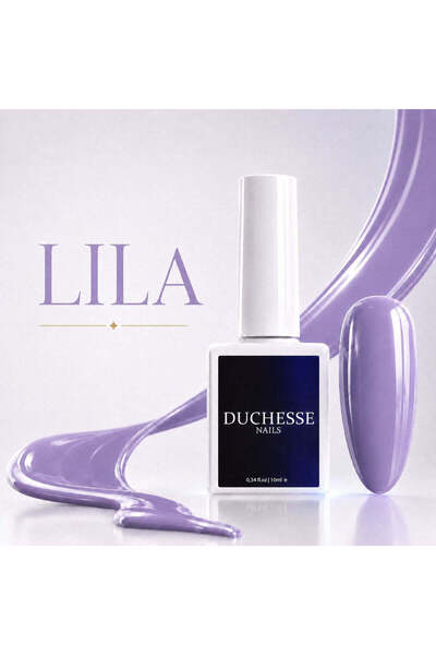 Duchesse Nails Semi-permanent Nail Polish, HEMA & TPO FREE, Shade LILA, 10 ml
