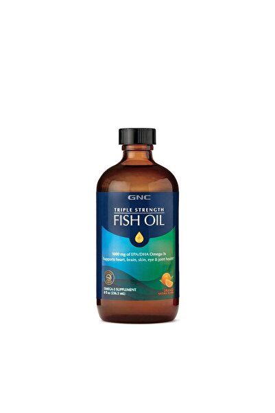GNC Ulei de Peste cu Aroma Naturala de Portocale Triple Strength 236.5ml