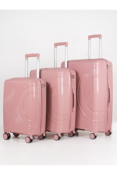 Generic 3-Piece Luggage Set, Polypropylene Material, Lightweight, TSA Lock, 3...