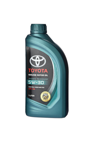 Toyota زيت محرك اصطناعي 5W-30 بتقنية متطورة، عبوة 1 لتر