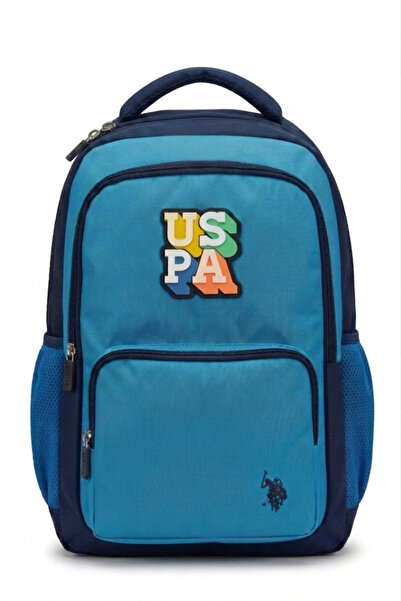 U.S. Polo Assn. حقيبة ظهر مدرسية للأطفال للجنسين PLCAN26149