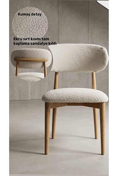 SENNORA Bohemian Chair Cover - Full Back Coverage - Flexible Elastic Washable...