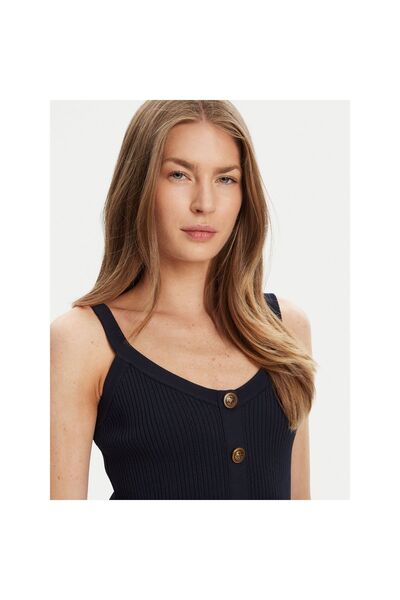 Guess Γυναικεία Μπλούζα W5YR10Z0130 Ναυτικό Μπλε
