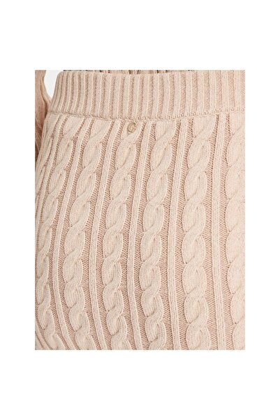 Guess Fustă mini de damă W5YD68Z3OU0 Bej