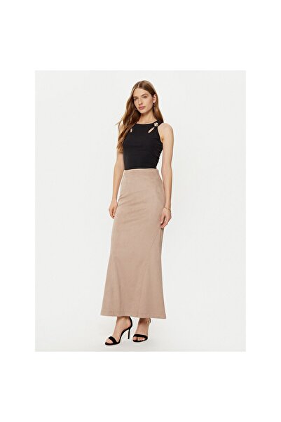Guess Γυναικεία Μάξι Φούστα W5RD51WE0L0 Μπεζ