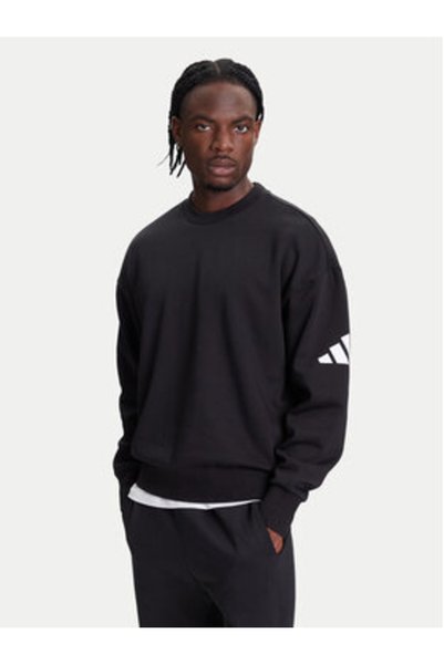 adidas Hanorac bărbătesc multicolor SPORTSWEAR-JF3542 NEGRU/ALB