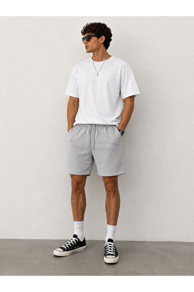 ZİYMO Men's Lace-Up Double Pocket Comfortable Cut Shorts