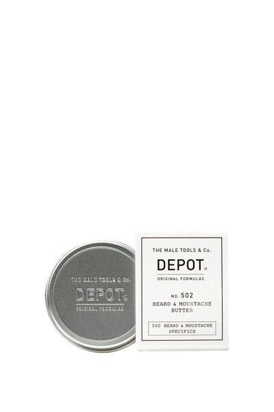 DEPOT Nr. 502 Unt pentru Barbă și Mustață cu Ulei de Argan, 30 ml