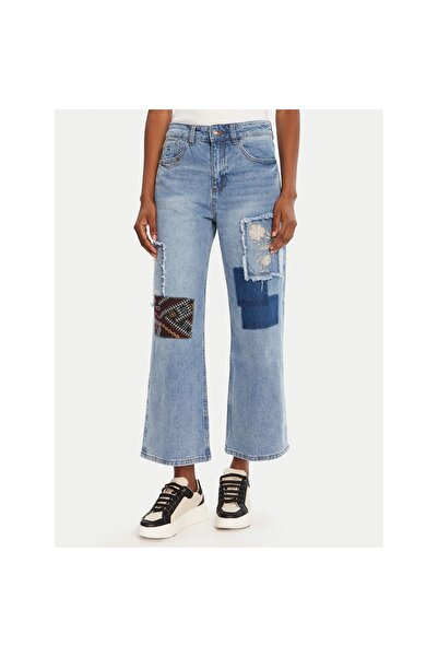 Desigual Blugi de damă 25WWDD20 Albastru