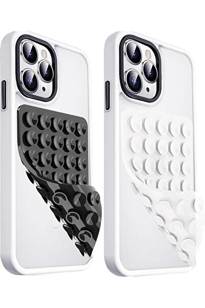 Generic 2-Pack Double-Sided Silicone Suction Phone Mounts