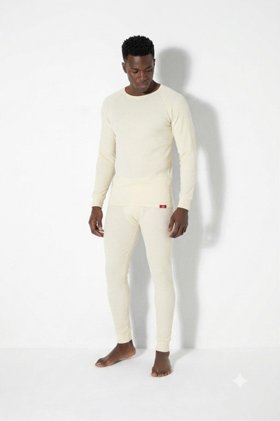 CUBBUX Men's Original Thermal Suit Bottom Top Set Premium Series