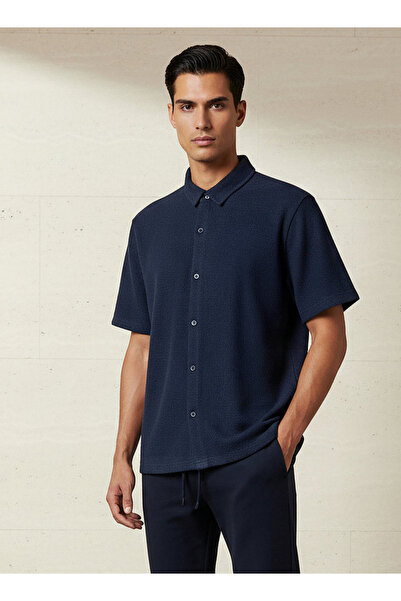 FAV KNIT TEXTURE SHIRT