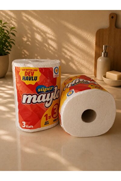 MAYLO 3 KATLI KAĞIT HAVLU (Tekli)