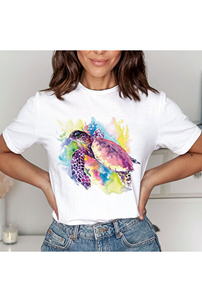 Orielle Tricou Broască Țestoasă Colorată