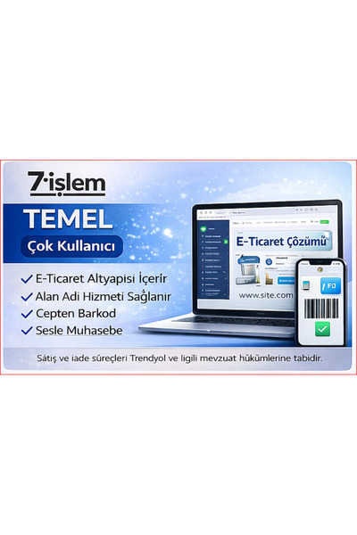 7 İşlem Temel Paket Yıllık Kullanım