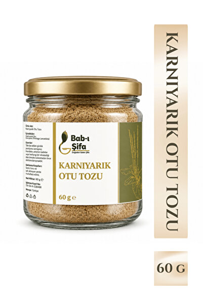 Bab-ı Şifa Karnıyarık Otu Tozu 60g – Doğal Lif Kaynağı | Katkısız & Saf