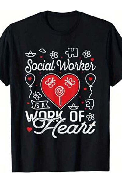 KYMC07 تي شيرت كاجوال للرجال من Social Worker Nostalgic Music Gifts – مقاس كل...