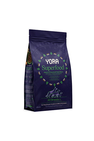 Yora Pet Foods Superfood Insect Protein All Breeds Adult Dry Dog Food