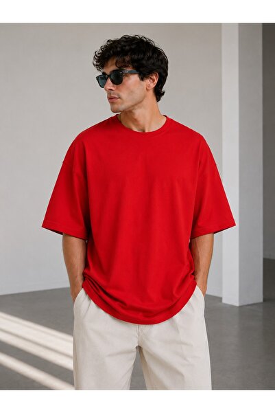 Nirvana Butik Oversize T-shirt Ünisex Kadın/Erkek %100 Pamuk Kumaş Hafif Dökü...