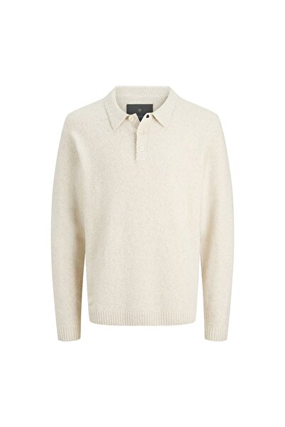 Jack & Jones Pulover bărbătesc Jack Jones 12286144 Bej