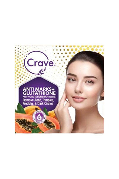 CRAVE Anti Marks + Glutathione Anti Aging & Skin Brightening Cream Remove Acn...