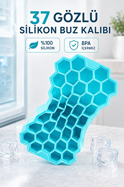 NY HOME 37 Compartment Small Silicone Ice Tray