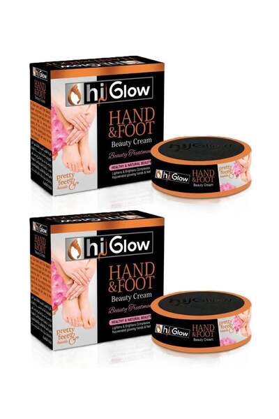 Higlow Hi Glow Hand & Foot Beauty Cream - Pack of 2