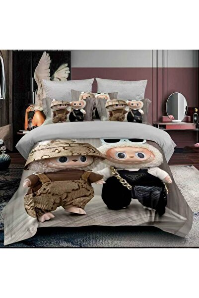 CumparaMisim Bed linen 140x200cm, FINET, 4 pieces, with Stretchy