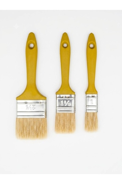 Master 3-Piece Paint Brush Set