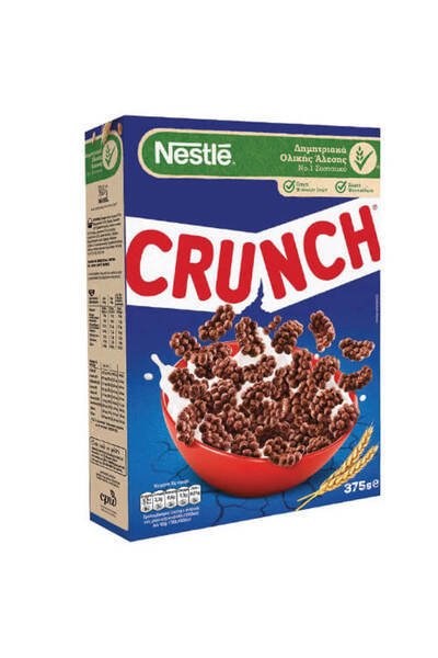 Nestle CRUNCH ΔΗΜΗΤΡΙΑΚΑ 375gr. - (ΣΟΚΟΛΑΤΑ)