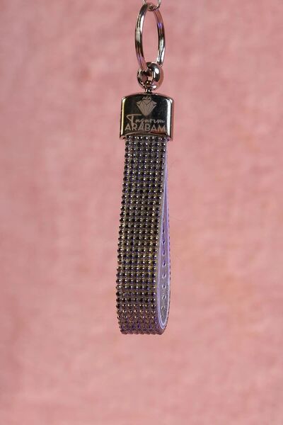 dizaynpark Stone Keychain Smoked with Color Options