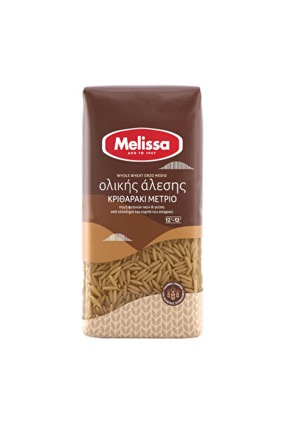 Melissa ΟΛΙΚΗΣ ΑΛΕΣΗΣ 500gr. - (ΚΡΙΘΑΡΑΚΙ ΜΕΤΡΙΟ)