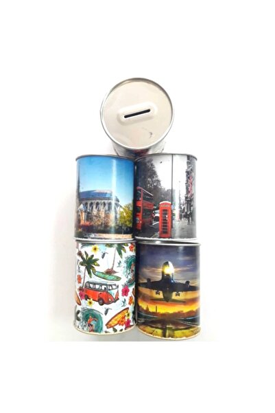 Duman Atlas Patterned Piggy Bank Small - 2 Pieces
