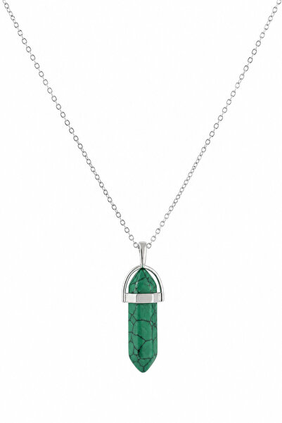 ÖZÇTAKI Natural Stone Pendant Stylish Stone Necklace Crystal Necklace Elegant...