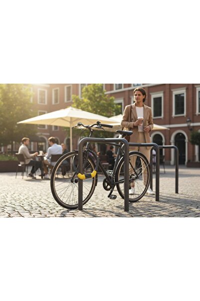 OEM Lacat antifurt bicicleta trotineta motocicleta cod 5 cifre, otel impletit...