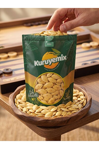 birinci Sınıf Sarı Kabak Çekirdeği Kavrulmuş - İri Taneli ve Çıtır [1KG]