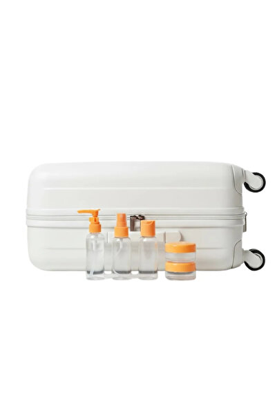 ZERO LAND Ilkestor 5-Piece Travel Bottle (04521) Orange