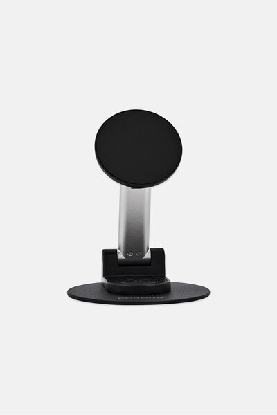 porodo Magnetic Phone Holder with Adjustable Telescopic Rod, Black