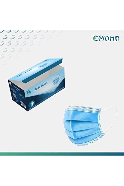 Generic Brand Blue 3-Layer Supply Mask -50Pieces