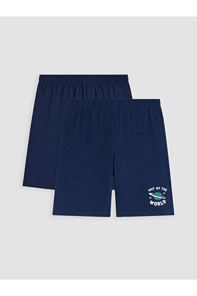 LC Waikiki Printed Boys' Pajama Bottoms 2-Pack