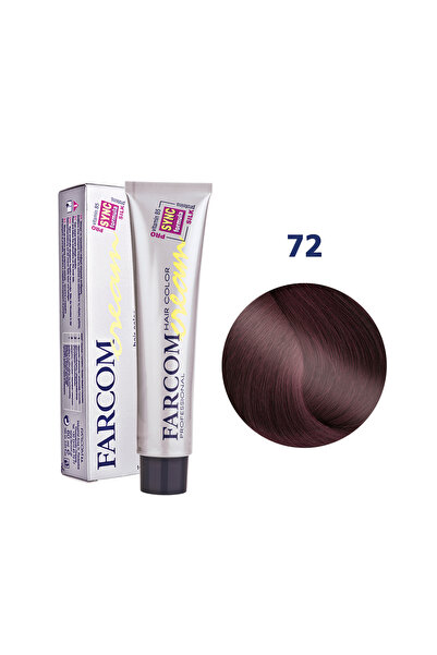 Other FARCOM Μόνιμη Κρέμα Βαφής Μαλλιών 60ml 72 ΚΟΚΚΙΝΟ ΜΑΟΥΝΙΑΣ